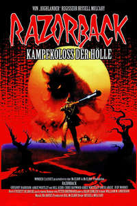 Razorback - Poster