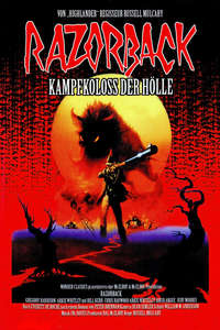 Razorback - Poster