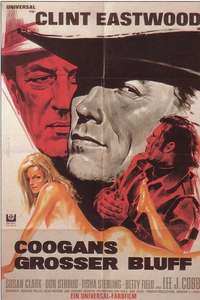 Coogan's Bluff - Poster
