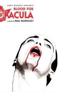 Blood for Dracula - Poster