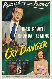 Cry Danger - Poster