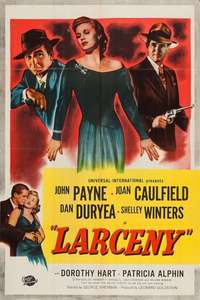 Larceny - Poster