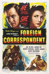 Foreign Correspondent - Poster