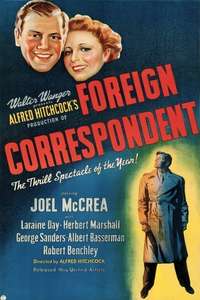 Foreign Correspondent - Poster