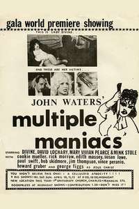 Multiple Maniacs - Poster