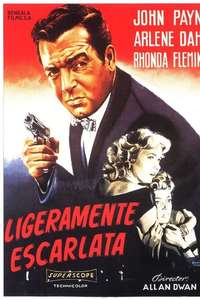 Slightly Scarlet - Poster