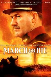 March or Die - Poster
