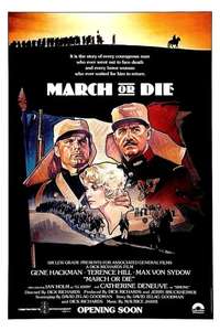 March or Die - Poster