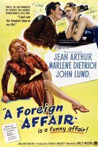A Foreign Affair - Poster