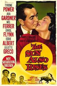 The Sun Also Rises - Poster