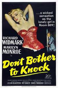 Don't Bother to Knock - Poster