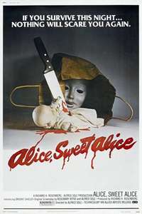 Alice Sweet Alice - Poster