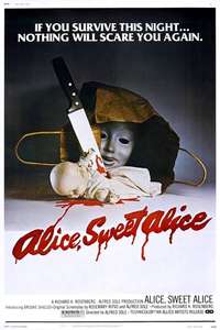 Alice Sweet Alice - Poster