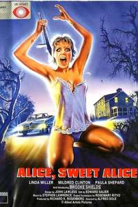 Alice Sweet Alice - Poster