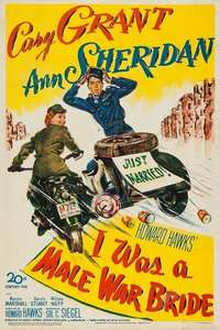 I Was a Male War Bride - Poster