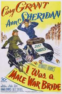 I Was a Male War Bride - Poster