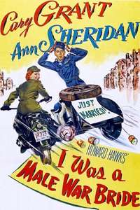 I Was a Male War Bride - Poster