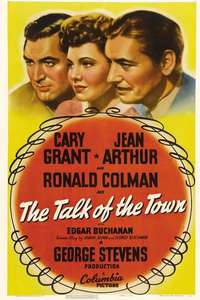 The Talk of the Town - Poster