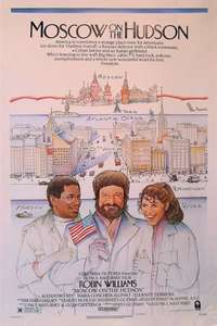 Moscow on the Hudson - Poster