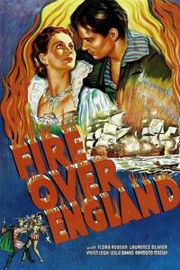 Fire Over England - Posters