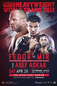 Bellator 198: Fedor vs. Mir - Poster