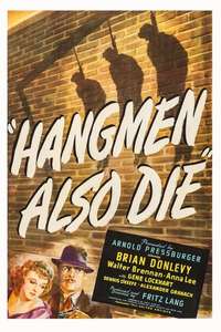 Hangmen Also Die! - Poster