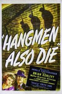 Hangmen Also Die! - Poster
