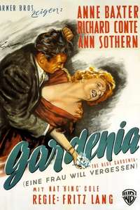 The Blue Gardenia - Poster