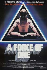 A Force of One - Poster