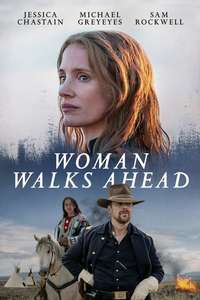 Woman Walks Ahead - Poster