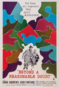 Beyond a Reasonable Doubt - Poster
