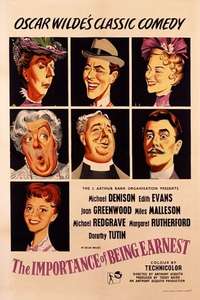 The Importance of Being Earnest - Poster
