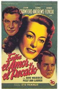 Daisy Kenyon - Poster