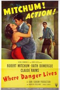 Where Danger Lives - Posters