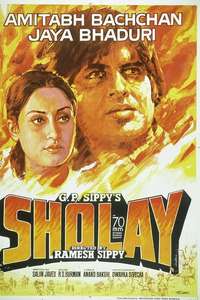 Sholay - Poster