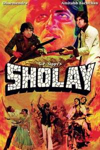 Sholay - Poster