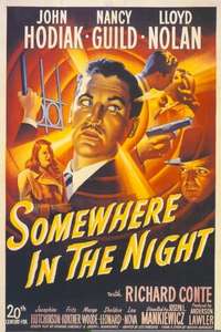 Somewhere in the Night - Poster