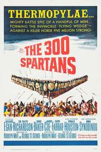 The 300 Spartans - Poster