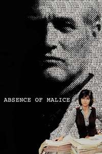 Absence of Malice - Poster