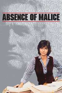 Absence of Malice - Poster