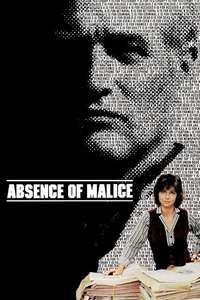 Absence of Malice - Poster