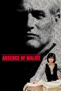 Absence of Malice - Poster