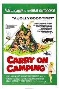 Carry On Camping - Poster