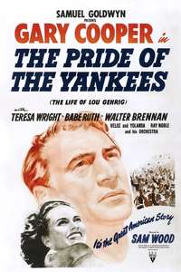 The Pride of the Yankees - Poster