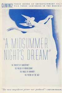 A Midsummer Night's Dream - Posters