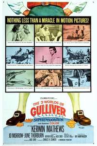 The 3 Worlds of Gulliver - Poster