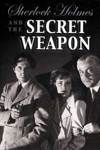Sherlock Holmes and the Secret Weapon - Poster