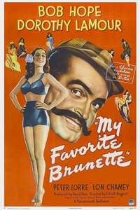 My Favorite Brunette - Posters