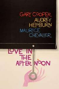 Love in the Afternoon - Poster