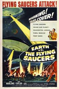Earth vs. the Flying Saucers - Poster